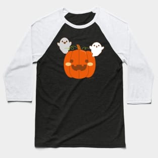 Pumpkin Phantom Baseball T-Shirt